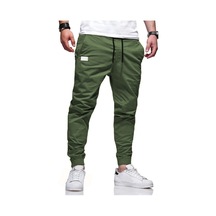 Ikkb Casual Bol Erkek Lastikli Pantolon - Koyu Yeşil