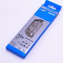 Shimano Xtr Dura Ace Cn M9100 12 Vites Zincir Quıck Link 126 Bakla Gümüş