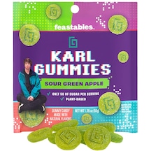 Feastables Karl Gummies Sour Green Apple 50 G