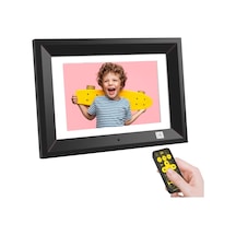 Kodak 10.1 Inc Ahşap Dijital Resim Çerçevesi, Uzaktan Kumanda, Ips Ekran Hd