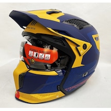 Şefaf ve Siyah Cam + Mt Streetfighter Sv Totem C3 Modüler Motosiklet Kask