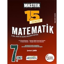 Okyanus Yayın 7. Sınıf Master 15 Matematik Denemesi