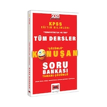 2023 KPSS Eğitim Bilimleri Tüm Dersler Tamamı Çözümlü Konuşan Soru Bankası- Yargı Yayınları