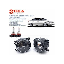Citroen C4 2004-2010 Sis Farı Set Oem: 8200074008