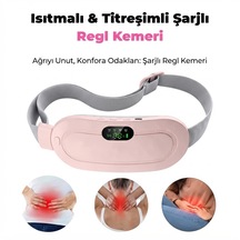 Isıtmalı Şarjlı Masaj Kemeri Ve Titreşimli Regl Kemeri