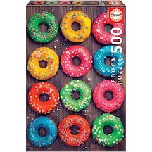 Educa Puzzle 500 Parça Renkli Çörek 19005