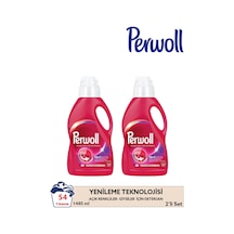 Perwoll Yenileme Renkliler için Sıvı Çamaşır Deterjanı 2 x 1485 ML