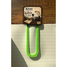 Kahve Başrolde Kitap Ayracı
