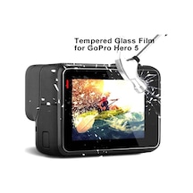 Gopro Hero 5 İçin Kırılmaz Lcd Ekran Koruma Camı Şeffaf