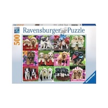 500 Parça Puzzle Köpek Yavruları