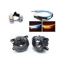 Renault Twingo 2007-2011 Led Xenon Sis Farı + Far Üstü Kayan Led Seti