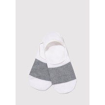 Mavi - Beyaz Babet Çorap 0911399-620 Beyaz