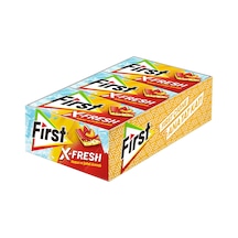 First X-Fresh Şeftali & Karpuz Aromalı Sakız 12 x 27 G