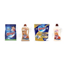 Bingo Tüm Renkler Deterjan 6 Kg+ Ahşap Temizleyici 1lt +bulaşık Tableti 40'lı+ Ahşap Tem. 1 L 4'lü Set Diğer