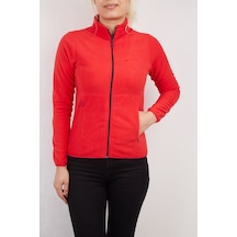 Alpinist Alpha Tam Fermuarlı Kadın Polar Kırmızı (539120360)
