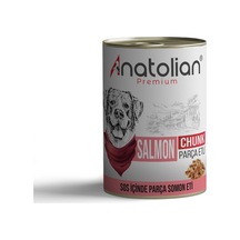 Anatolian Premium Somonlu Parça Etli Yetişkin Köpek Konservesi 400 gr