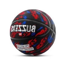 Grafiti Kauçuk Basketbol Topu, Dayanıklı Ve Derin Kanal Tasarımı