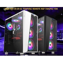 Nw 09-09-02 Temperli Uzaktan Kumandalı Rgb Fan(Psu Yok) Atx Kasa