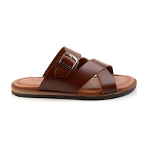 Bambi Taba Hakiki Deri Erkek Terlik E04433051014