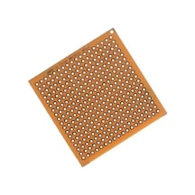 50x50mm Delikli Bakır Plaket Tek Tarflı Devre Kartı 5x5