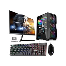 Izoly ST998982 i3-10100F 16 GB 512 GB M.2 NVMe RX580 8 GB 24" Free Dos Masaüstü Oyuncu Bilgisayarı