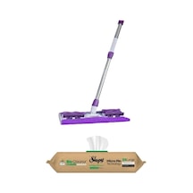 Mop Easy Clean Mopa Uyumlu Yer Temizlik Havlusu 50 Yaprak Mop Seti