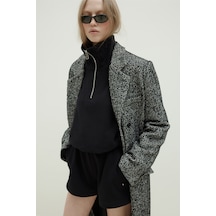 Suud Collection Siyah Low Oversize Sweatshirt