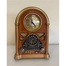 Everton Rt-719 Şarjlı, Saat Göstergeli Nostaljik Radyo Bluetooth-usb-sd-fm