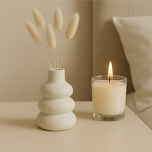 Bernami Mumluk Şamdanpinterest Mini Vazo Japandi Stil El Yapımı Minimal Vazo Diğer