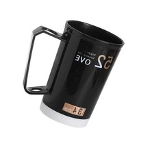 Pazly Tumbler Suntek Siyah Kupa Fırçası Diş Bardak Banyo Zo Siyah