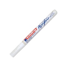 5300 Akrilik Markör İnce - Beyaz - 1 Su Geçirmez Akrilik Markör - İnce Yuvarlak Uçlu 1-2 Mm
