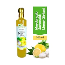 Sarımsaklı Maydonozlu Limon Sirkesi 500 Ml - Organik Doğal Fermantasyon
