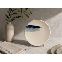 6 Lı 21 Cm Düz Tabak / Pasta Tabağı / Tatlı Tabağı / Servis Tabağı Blue Wave Gourmet Bonna Diğer