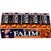 Falım Karışık Meyve Aromalı Şekersiz Sakız 20 x 7 G