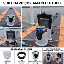 Sup Board Tekne Karavan Ve Kamp İçin Çok Amaçlı Bardak Tutucu