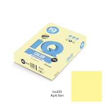 Iq Color A4 Renkli Fotokopi Kağıdı Açık Sarı 80 G 500 Adet