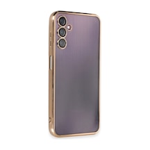 Samsung Galaxy Uyumlu A14 4g Kılıf Razer Lensli Silikon - Gold Diğer