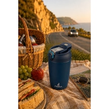 Emilahome Nova Termos Kahve Bardağı 350ml Lacivert - 865476220 Lacivert