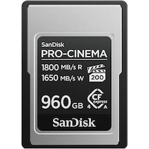 Sandisk 960gb Pro-cınema Cfexpress Type A Hafıza Kartı