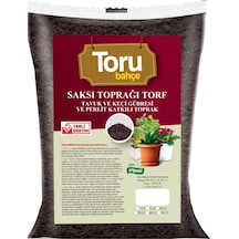 Toru Bahçe Saksı ve Bahçe Toprağı Torf Tavuk Keçi Gübreli ve Per