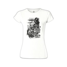 Star Wars - Empire Beyaz Kadın Tshirt 001