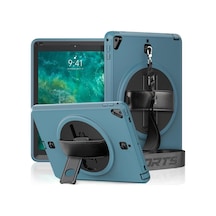 Apple iPad Uyumlu 5 Air 9.7 Kılıf Strap-c Otterbox Tablet Kapak - Mavi