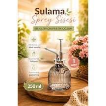 Perotti 15731 Gri Vintage Cam Bitki Sulama Şişesi Sprey Şişe