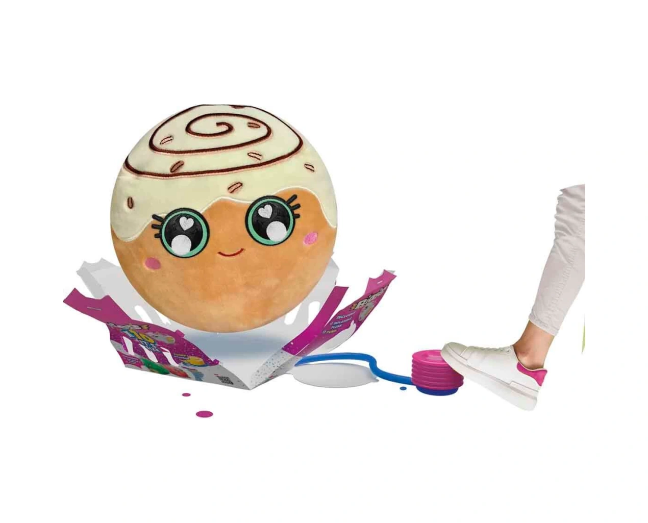 Şişme Peluş Cinnamon Roll Xxl Foodies S6 Kahverengi