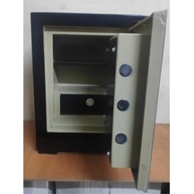 Sur Çelik Para Kasaları Yangına Dayanıklı 55 Cm 90 Kg Para Kasası Şifreli