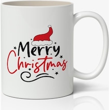 Yılbaşı Temalı Kupa Bardak Baskılı Kahve Kupa Bardak Model 8