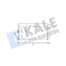 Klima Radyatörü Doblo 01 Idea 04 03 Lancia Ypsilon 06-11 1.3 Jtd-1.9jtd Kal 386000
