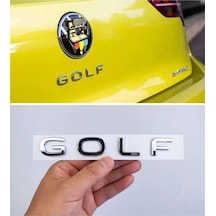 Volkswagen Golf Bagaj Yazı Abs Krom Renk Volkswagen Polo Rear Trunk Lettering Abs Chrome Color