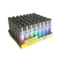 Clipper Reusable Micro Renkli Çakmak 48'li