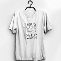 Stoned&Fame Unisex Beyaz Game Of Thrones Baskılı T-shirt Beyaz